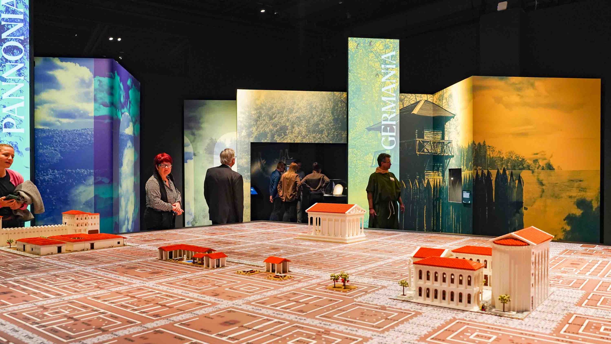 Römer, Ausstellung, Rosenheim, Lokschuppen, Museum, Exponate, Lego, Legostadt